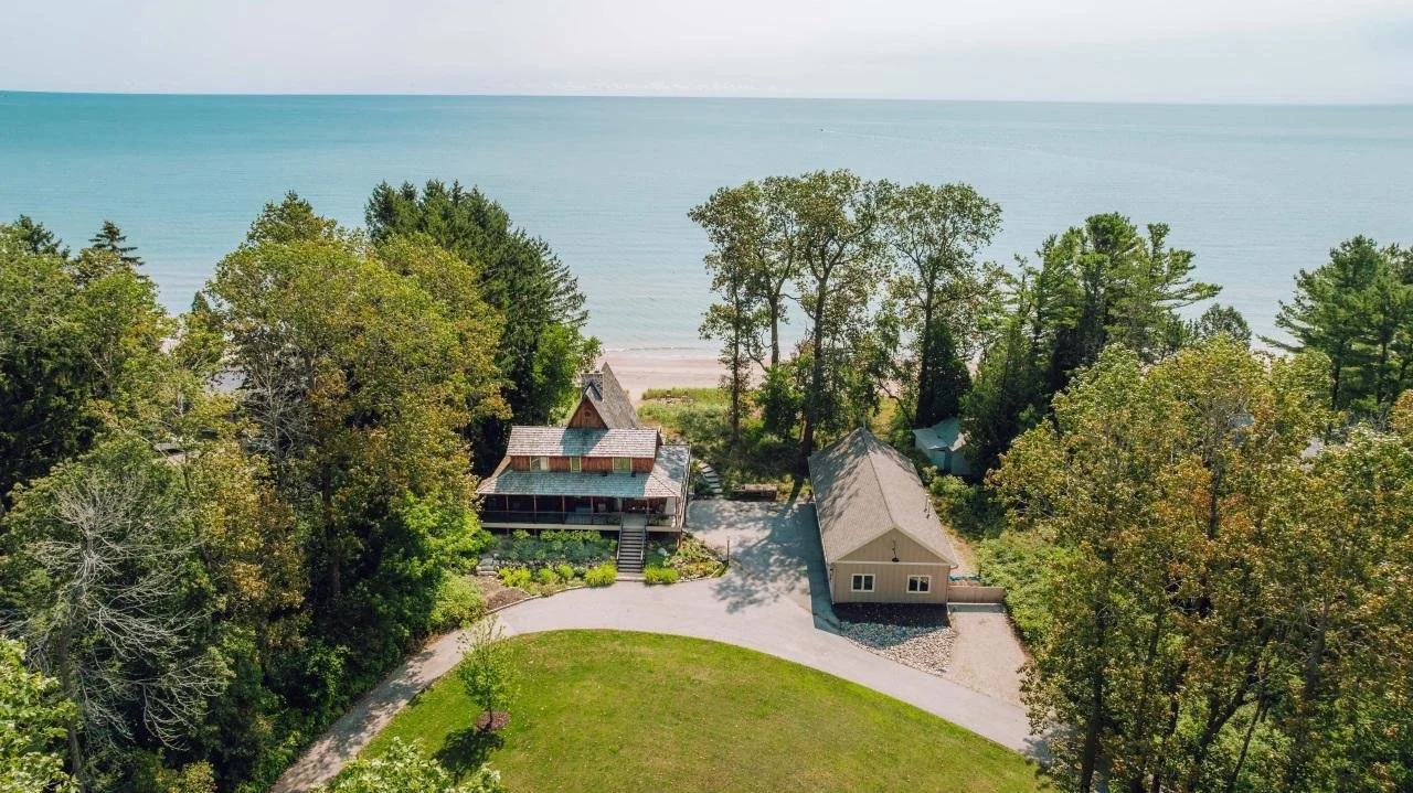 Over an Acre on Lake Michigan - $1,875,000