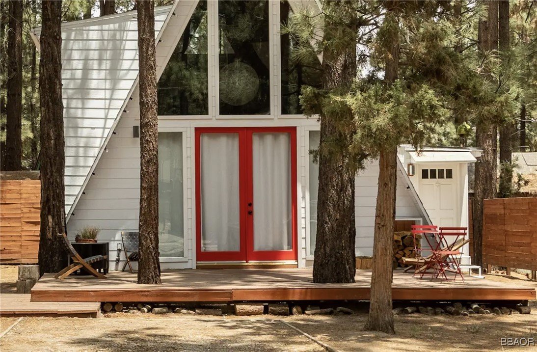 A 1963 A-Frame in Big Bear City, CA - $575,000
