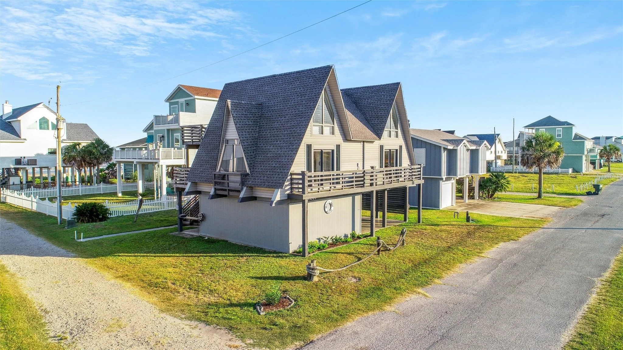 A Double A-Frame in Galveston, TX - $615,000