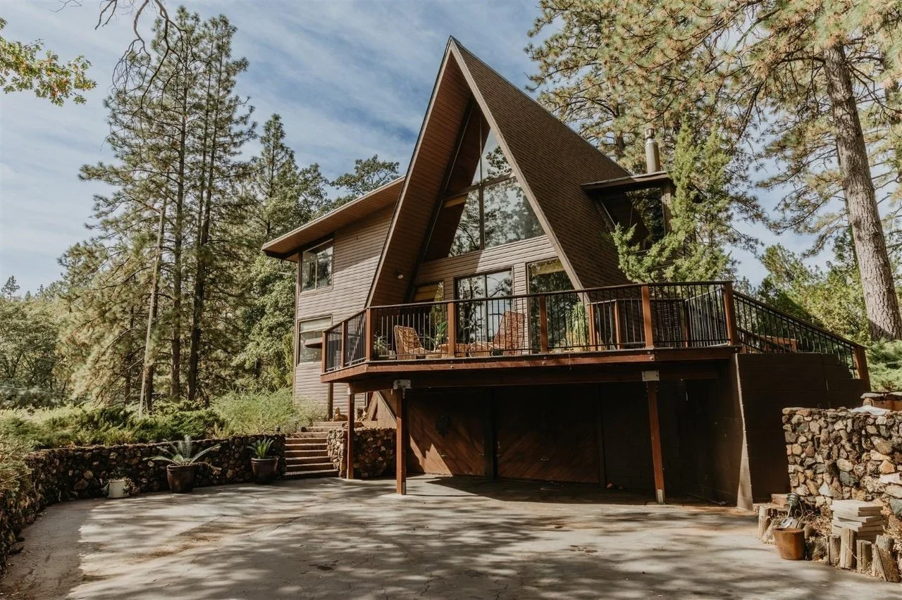 A Retro 1970's A-Frame in Grass Valley, CA - $575,000