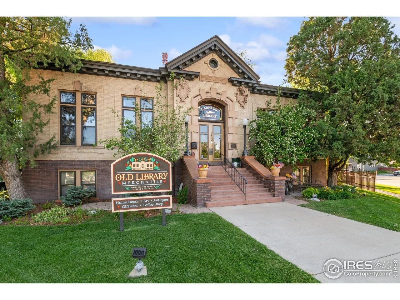 A 1916 Library in Sterling, CO - $778,000
