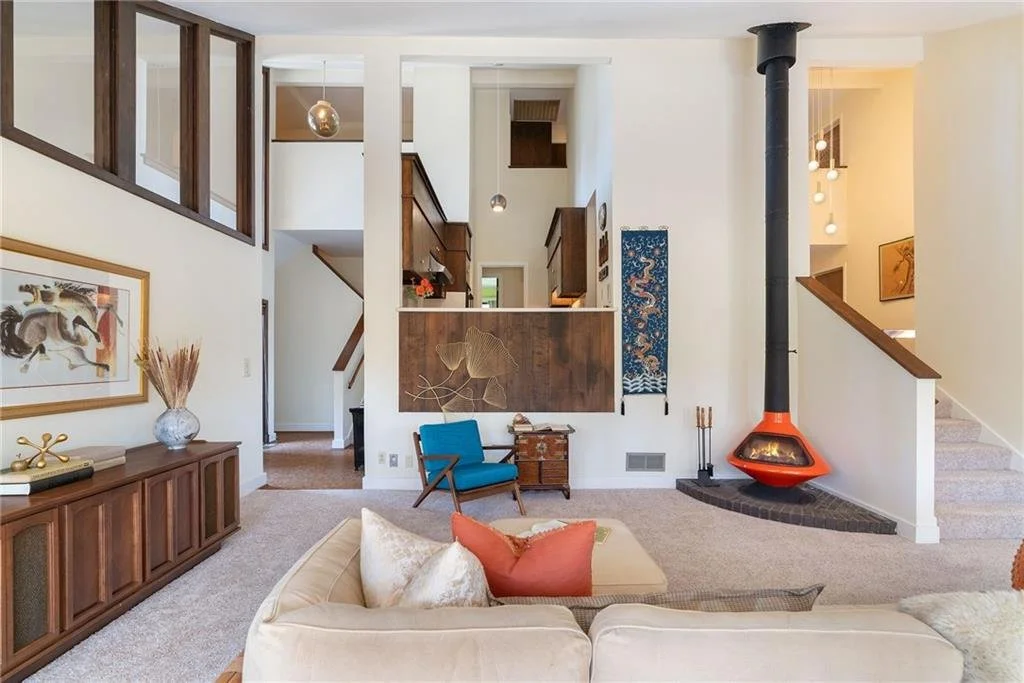 A 1970's Philip Chang Design in Tucker, GA - $725,000