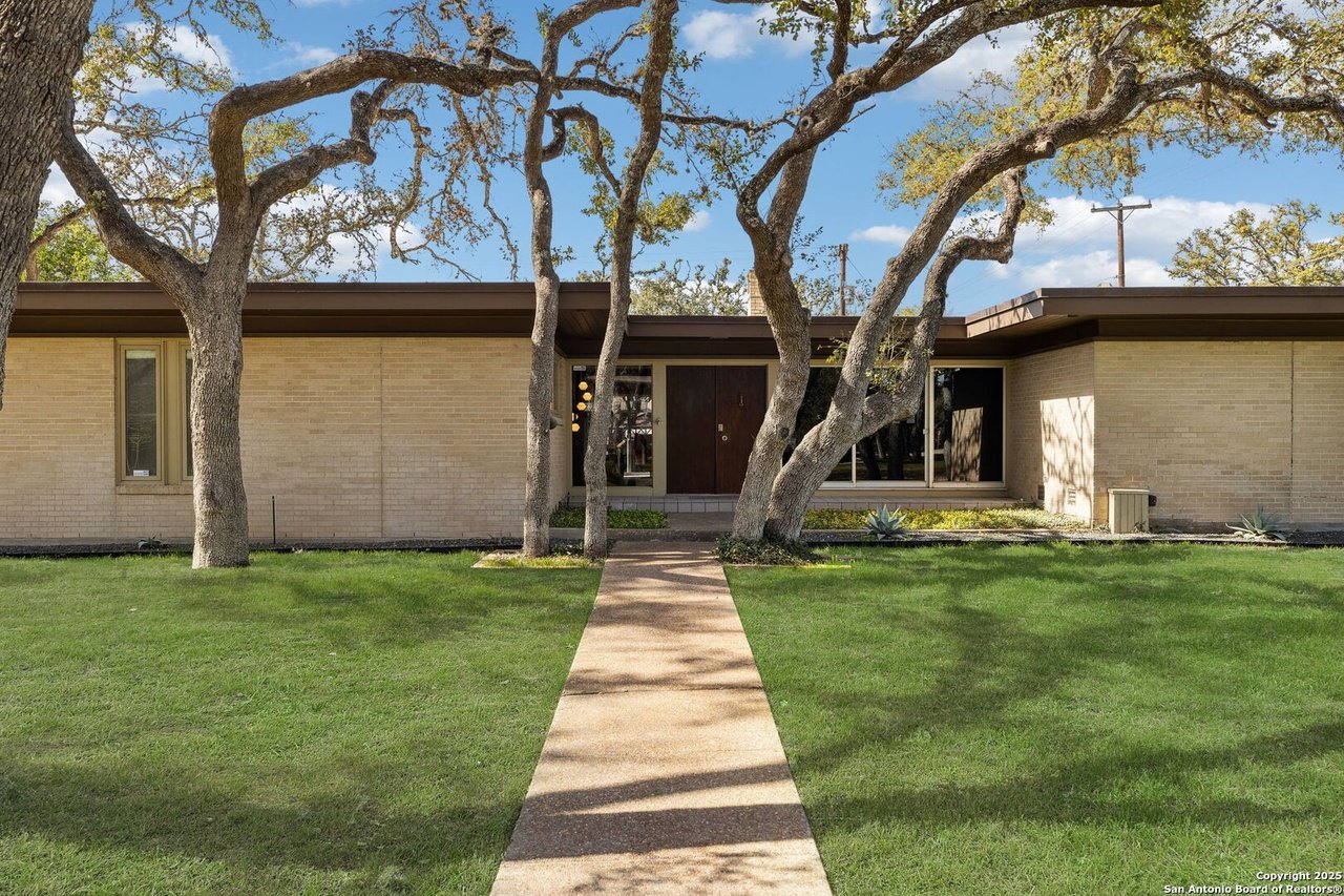 A 1950s Bernard Harris Mid-Century Modern - $579,000