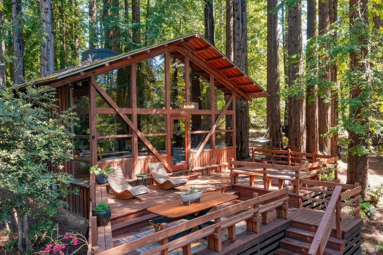 Nestled Among the Redwoods in Jenner, CA - $900,000