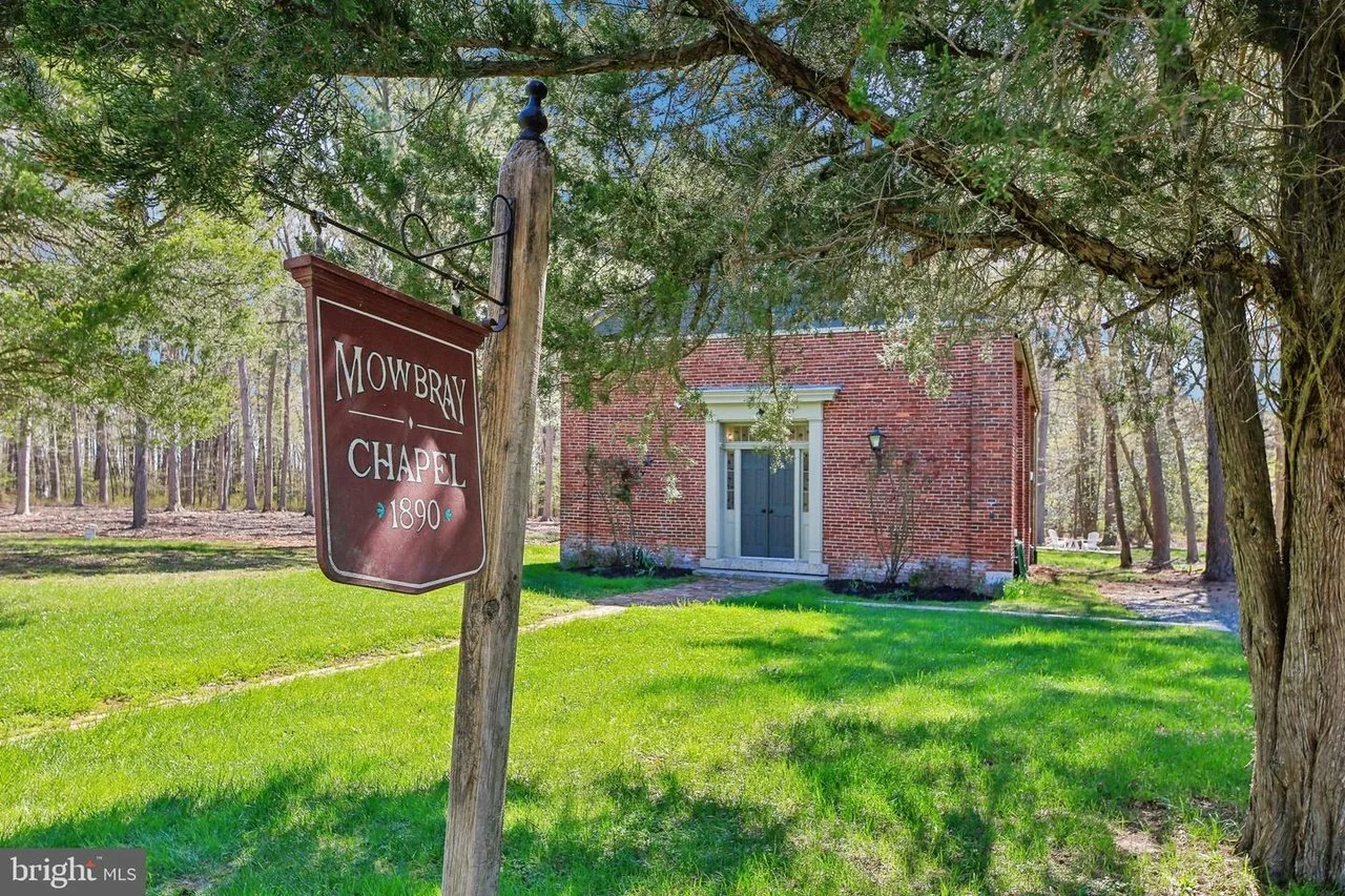 The 1865 Walton Chapel on 3.22 Acres - $579,900
