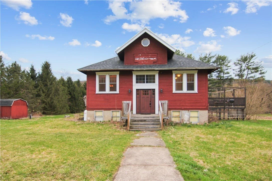 A Converted Schoolhouse in Willseyville, NY - $190,000