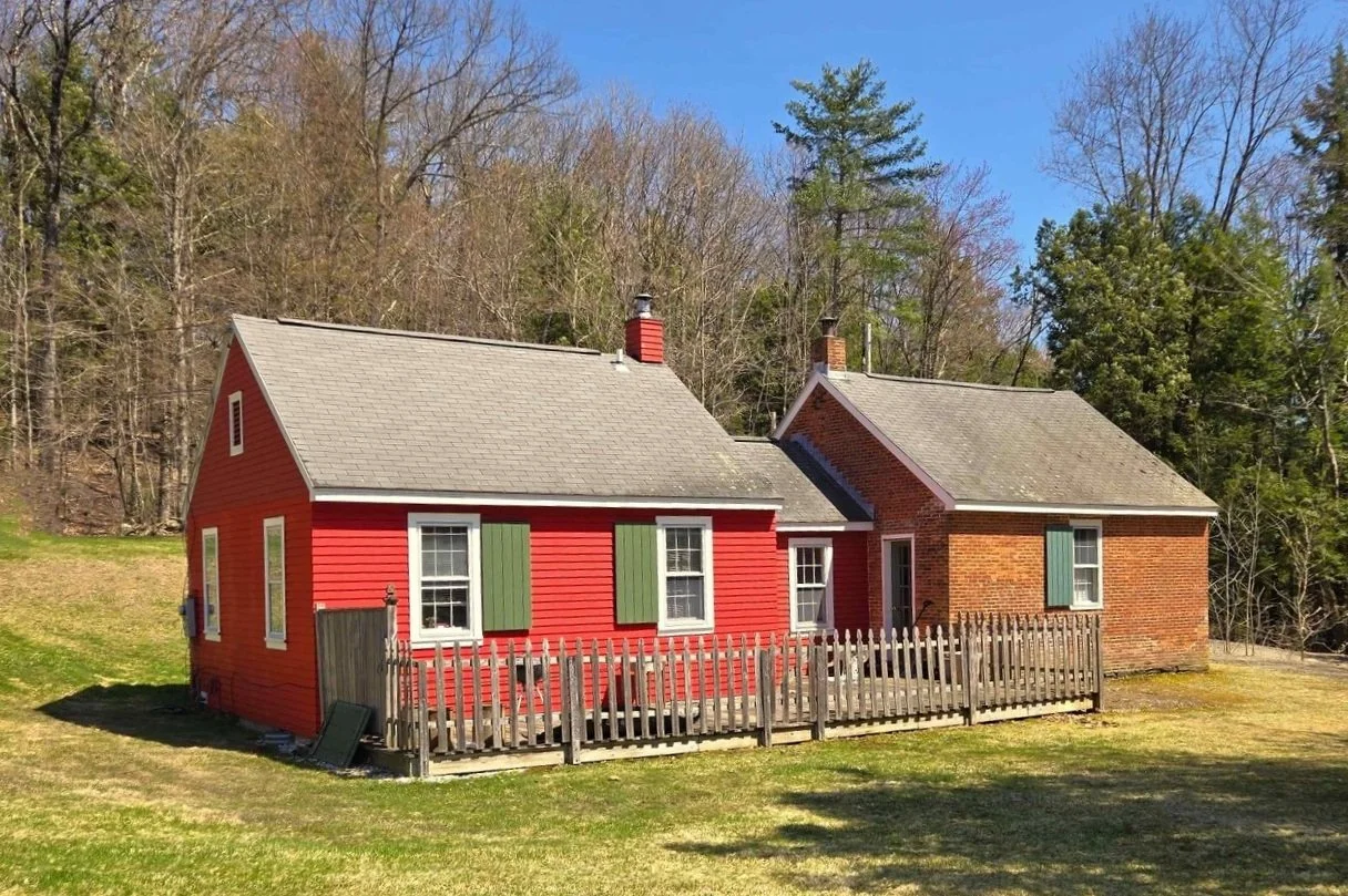 An 1820's Brick One Room Schoolhouse on 5 Acres - $349,000