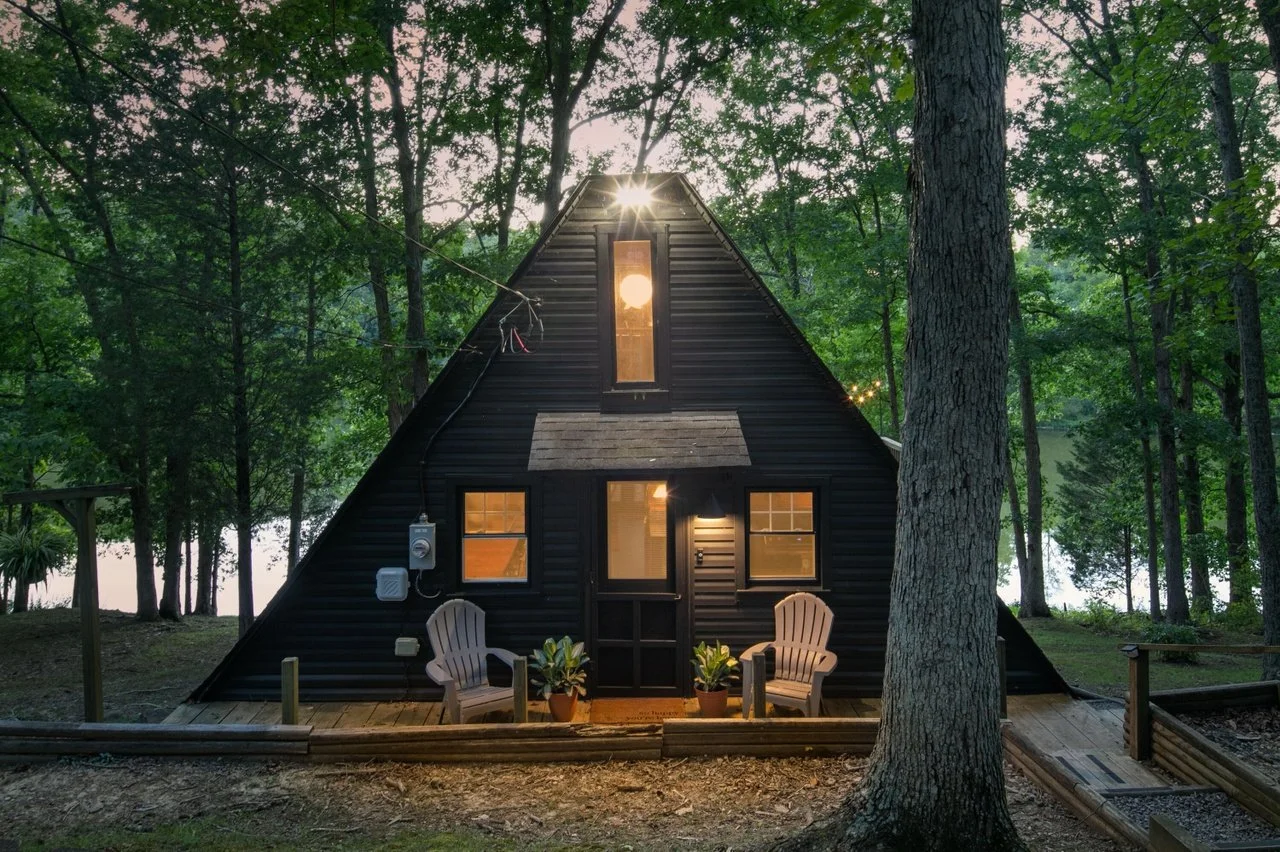 An A-Frame on Elmer Davis Lake - $275,000