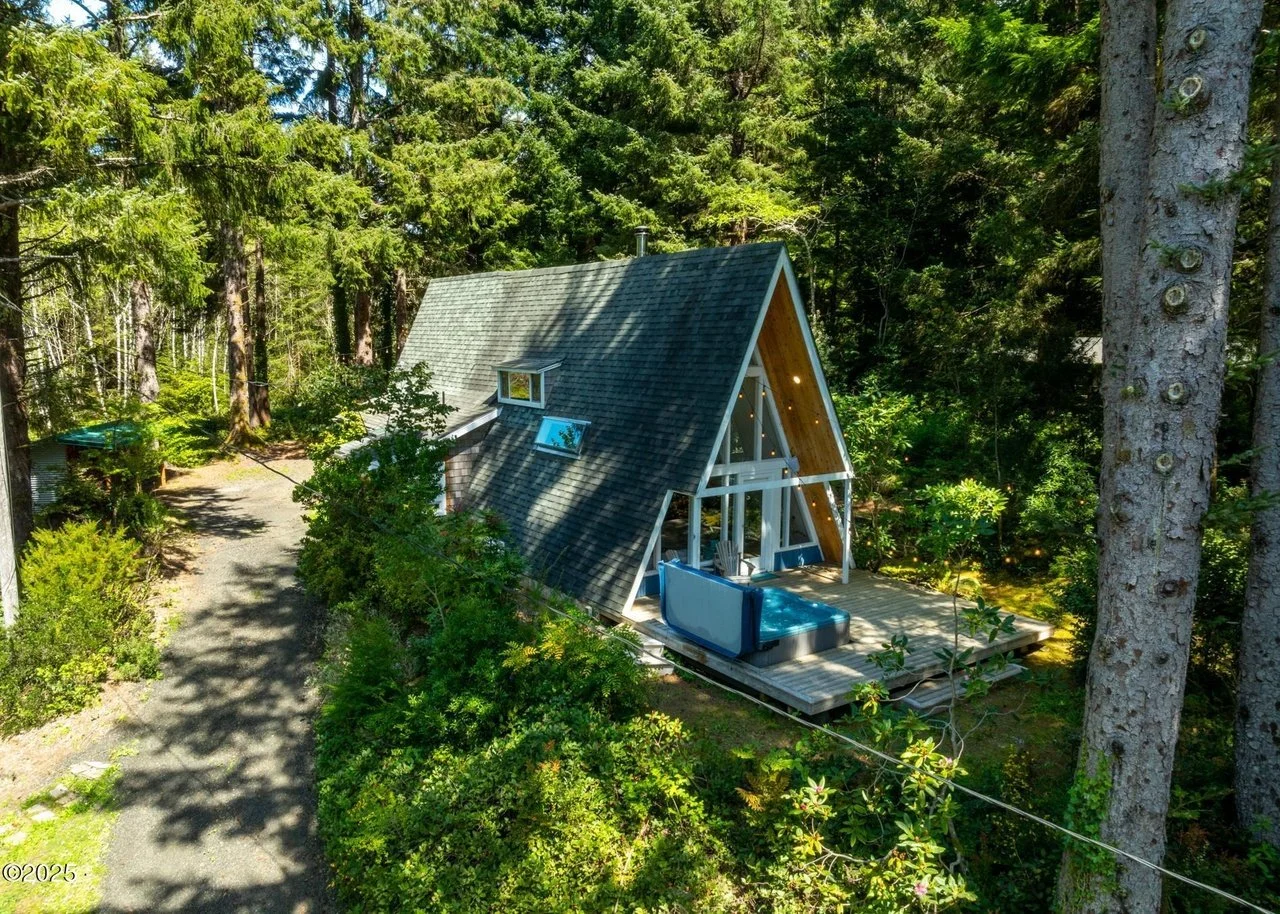 An A-Frame in Yachats, OR - $515,000