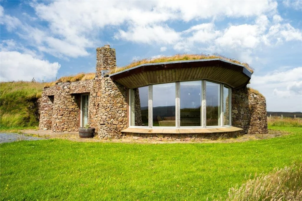 A Turf-Roofed Stone-Clad Home on Isle of Islay - £375,000