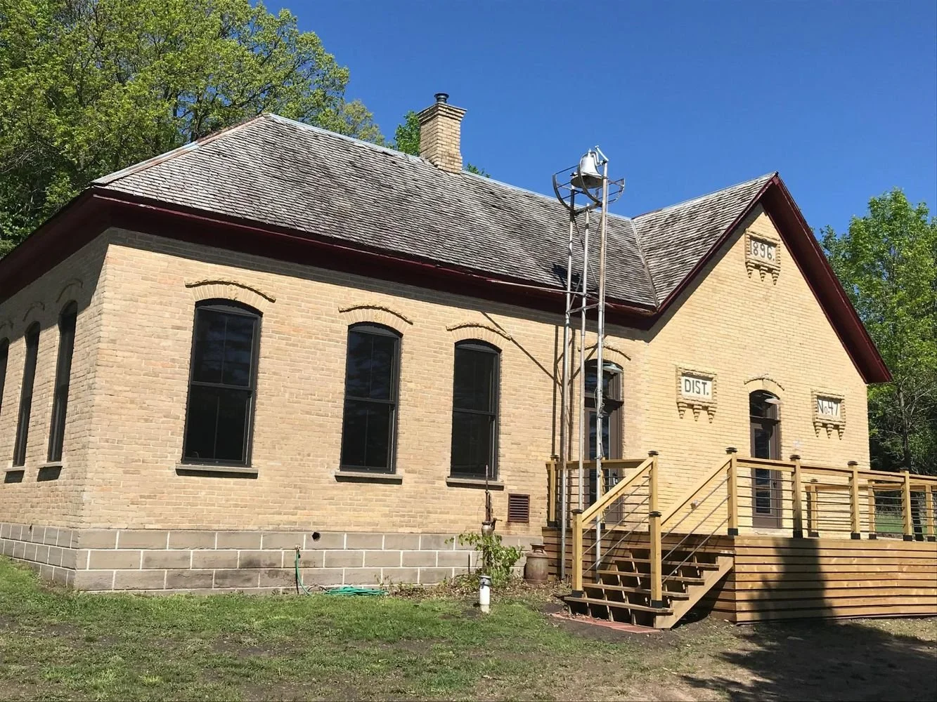 A Former Schoolhouse in Clarissa, MN - $192,000