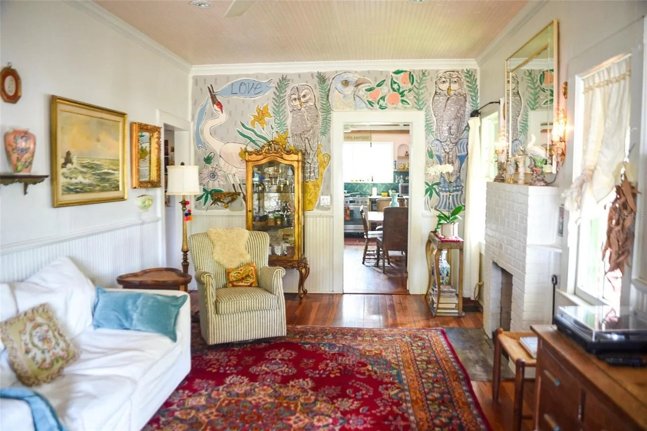An Artsy Bungalow in Deland, FL - $399,000