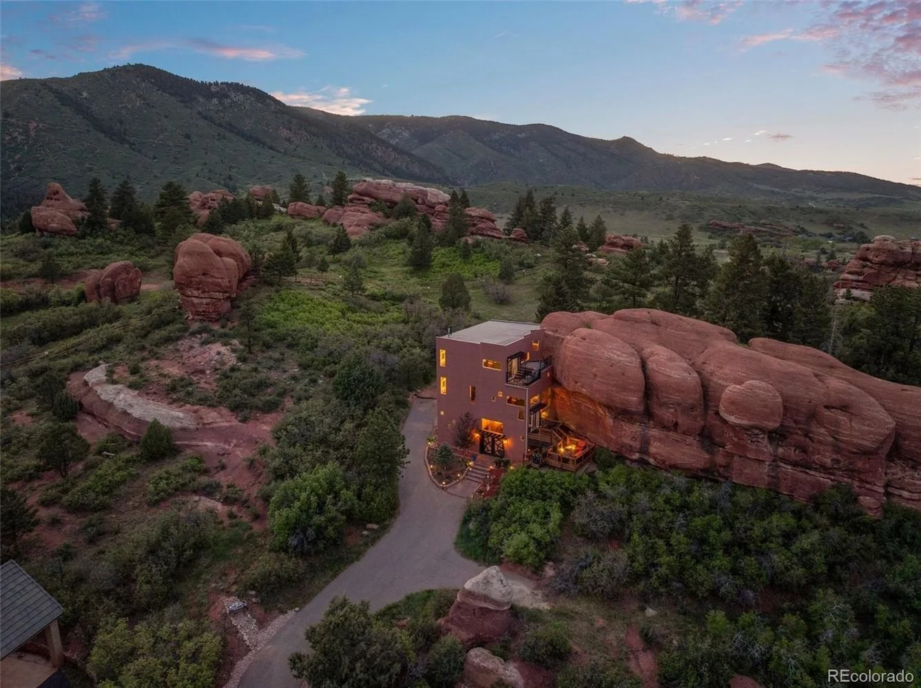 The Rock House in Larkspur, CO - $1,000,000