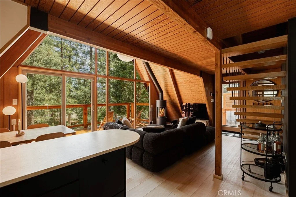 A 1960's A-Frame in Fawnskin, CA - $698,500