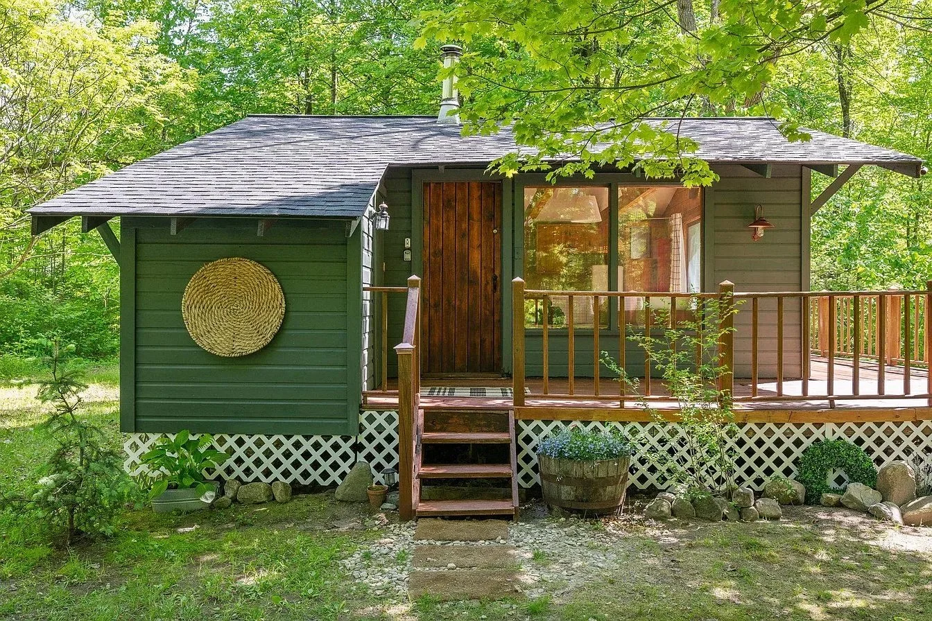 A Riverfront Cabin in Bristol, VT - $199,000