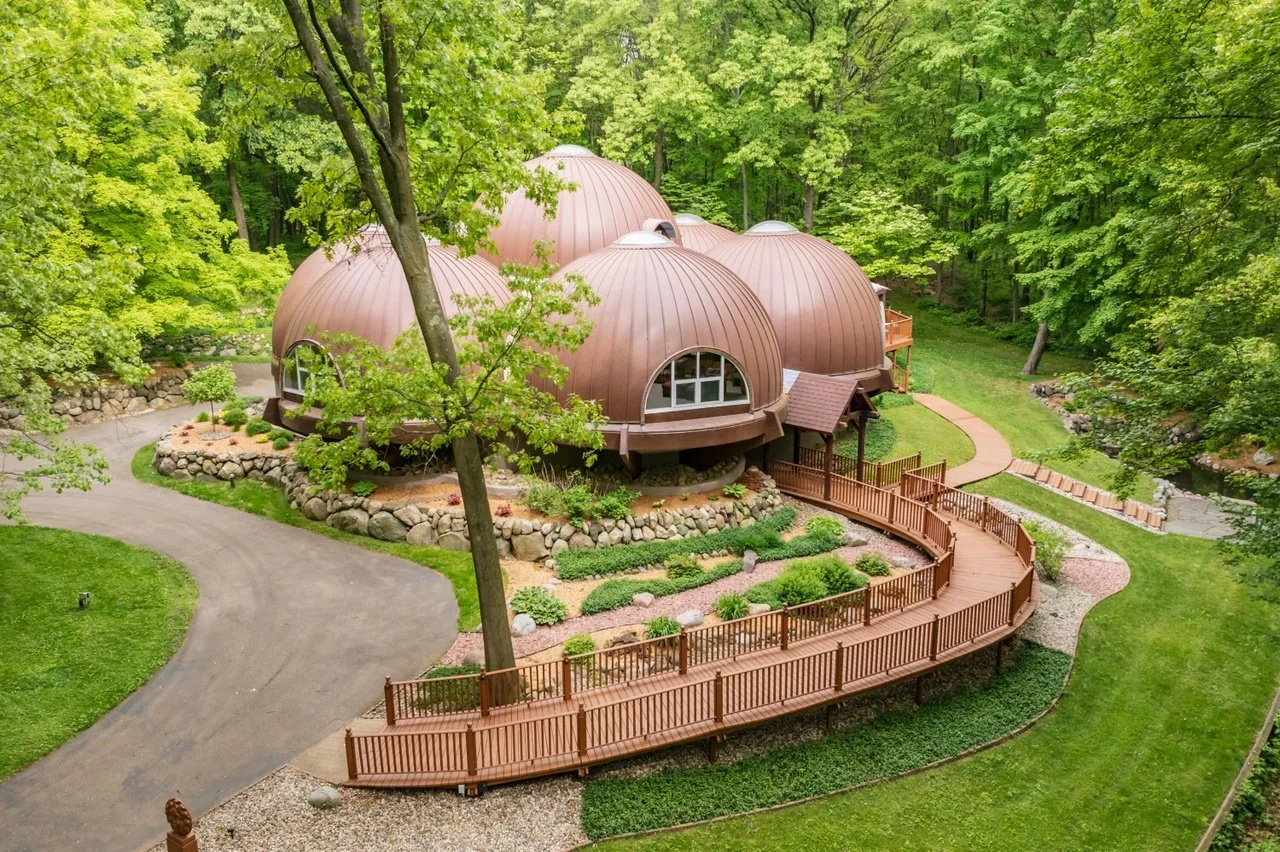A Geodesic Gem Designed by Dr. Luther Bruce on 5 Acres - $1,900,000