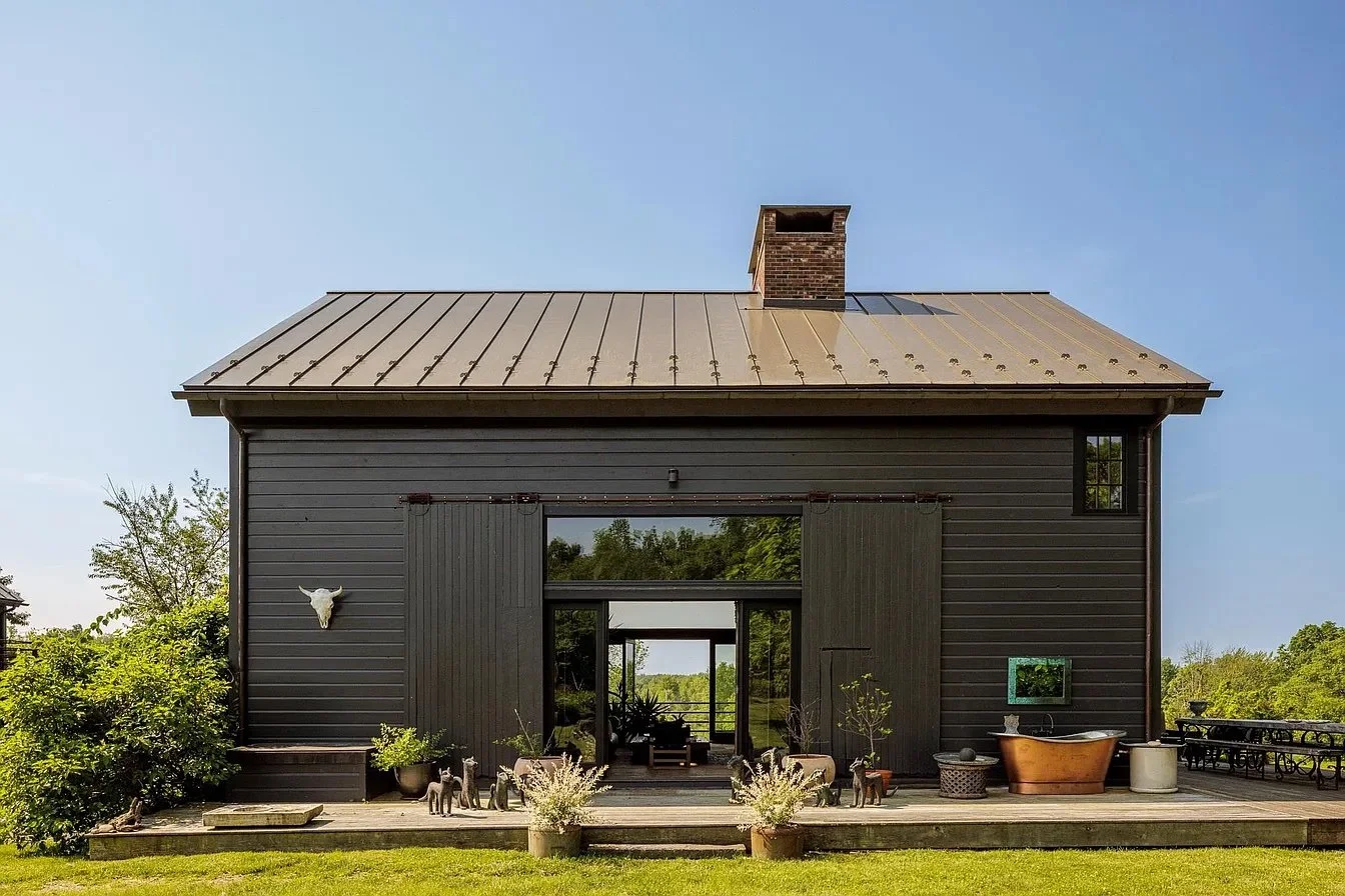 Two Converted Barns on 13.5 Acres in Germantown, NY - $2,875,000