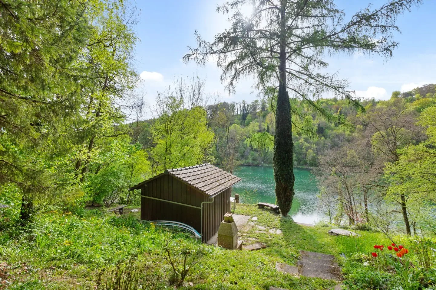 A Small Property on the Rhine in Switzerland - $312K