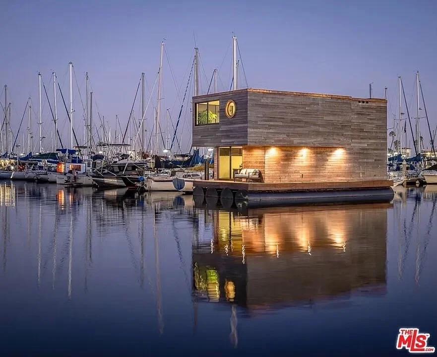 A Contemporary Floating Home in Santa Barbara , CA - $2,750,000
