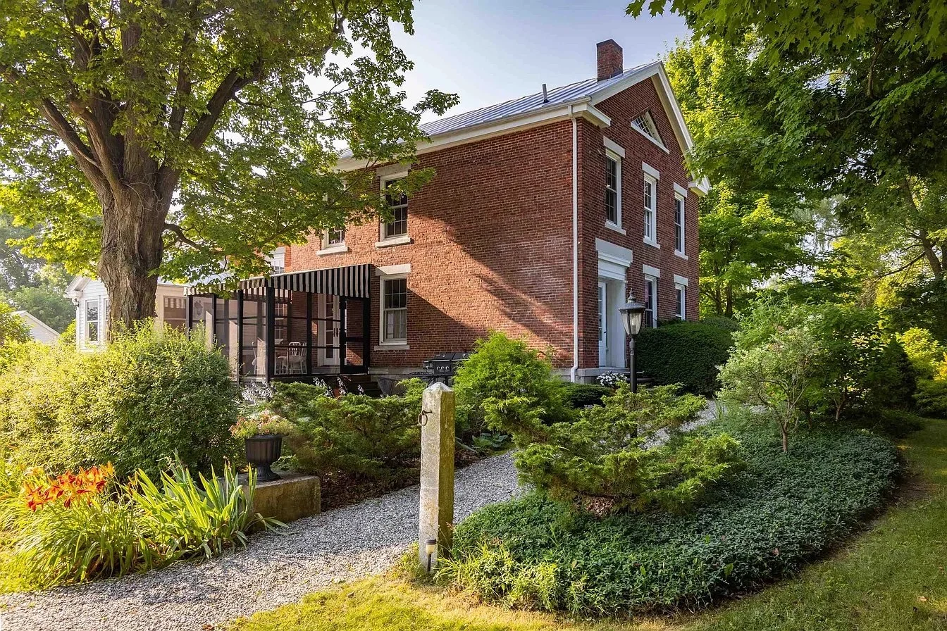 c.1840 Brick Farmhouse on 5 Acres - $1,375,500