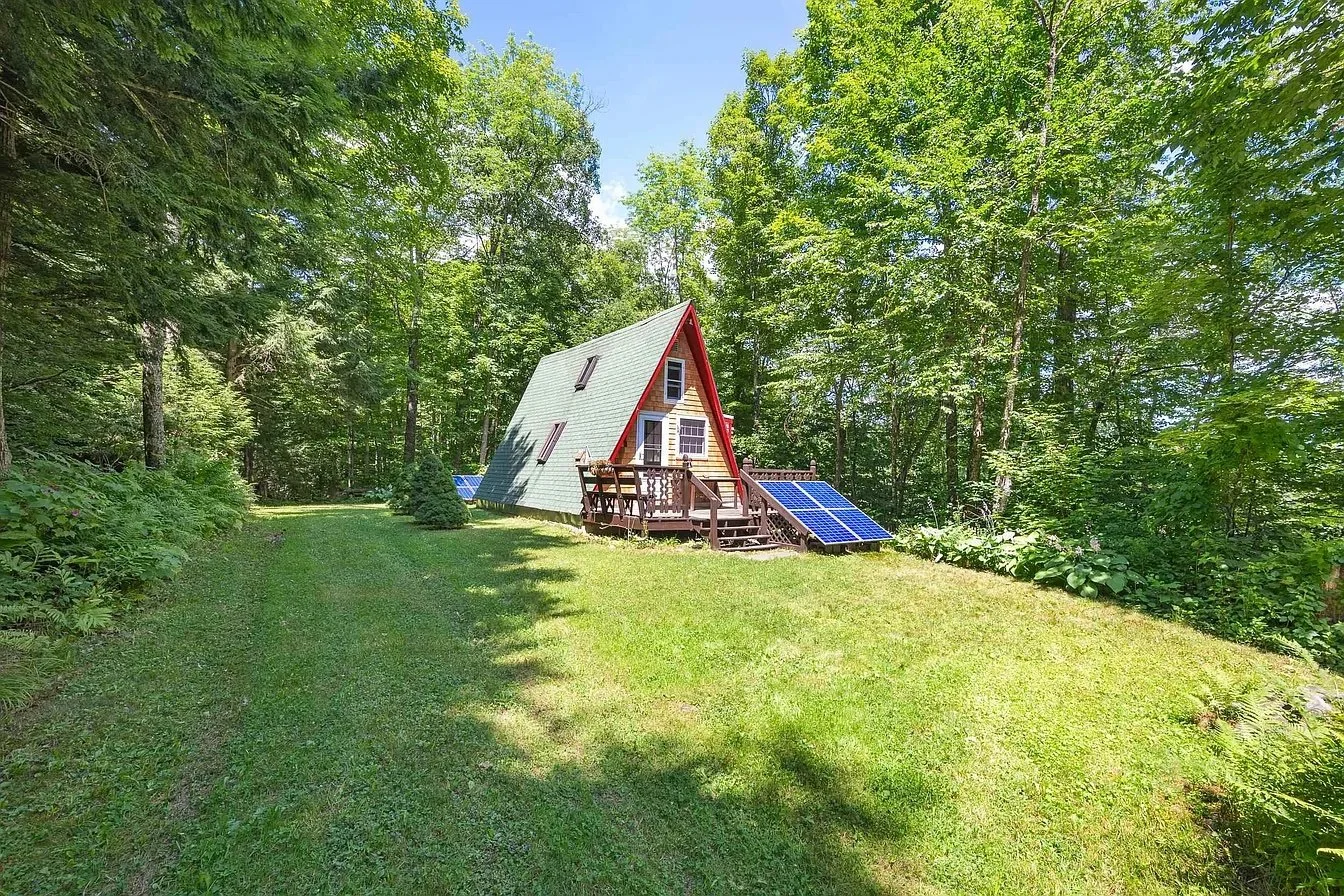 A 1959 A-Frame in Bath, NH - $165,000
