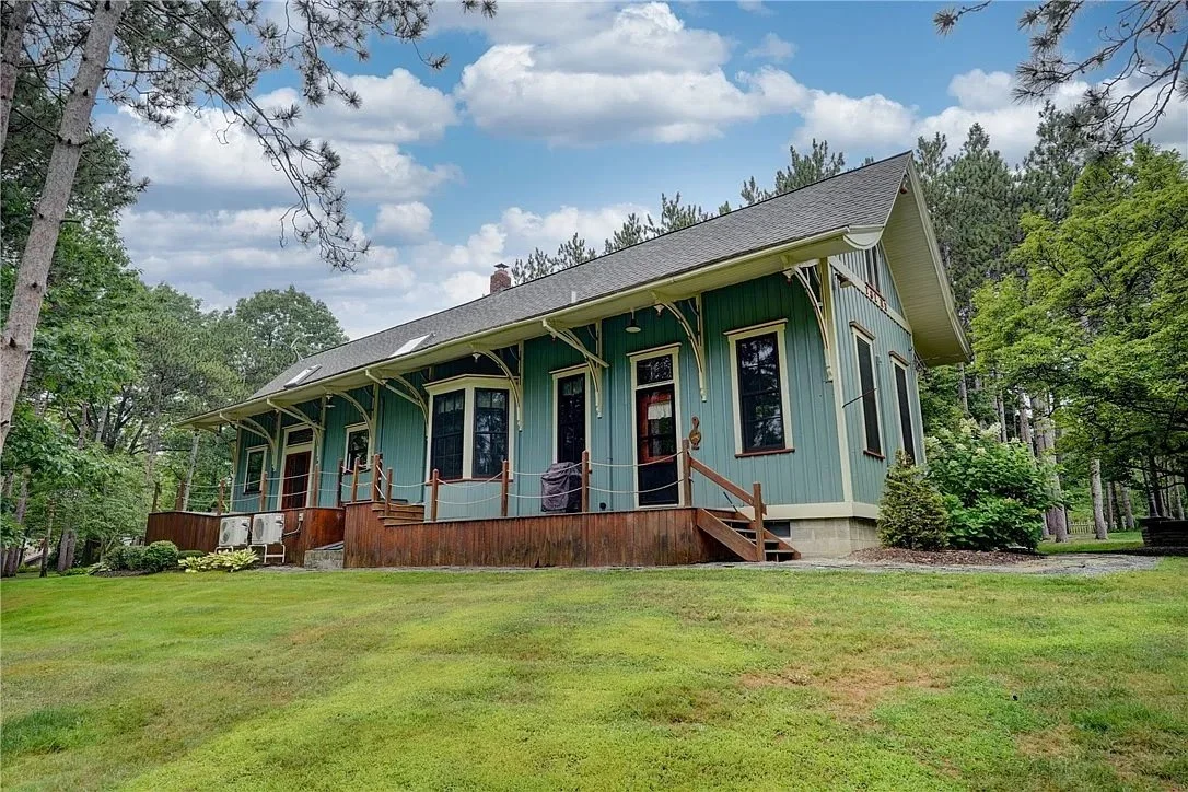 A Converted Train Station on 6 Acres - $399,000