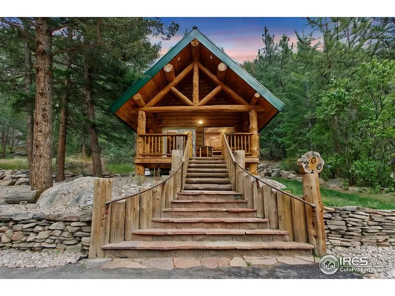 A Log Cabin in Drake, CO - $499,000