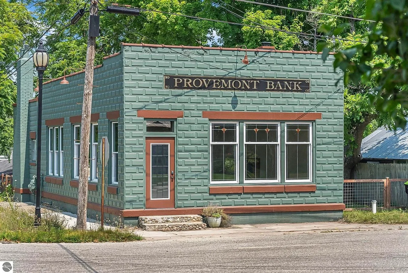 A Former Bank in Leelanau, MI - $348,500