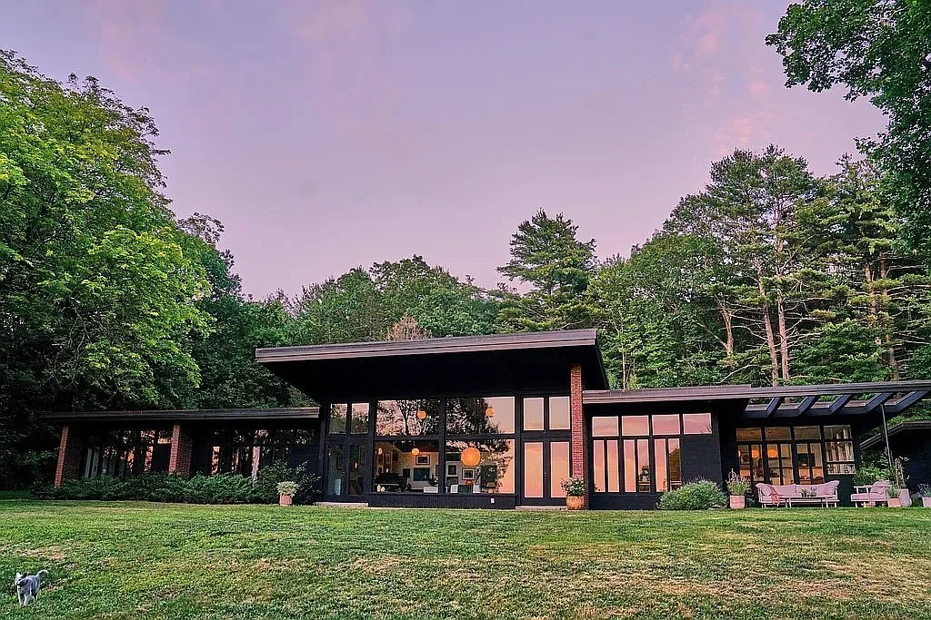 A 1953 Usonian-Style Home in Pelham, MA - $1,650,000