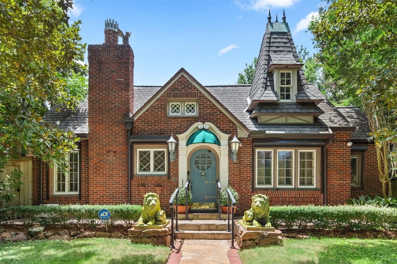 A Storybook Exterior in Houston - $1,200,000