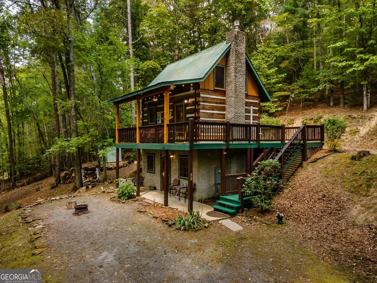 A Log Cabin on Over 3 Acres - $329,900