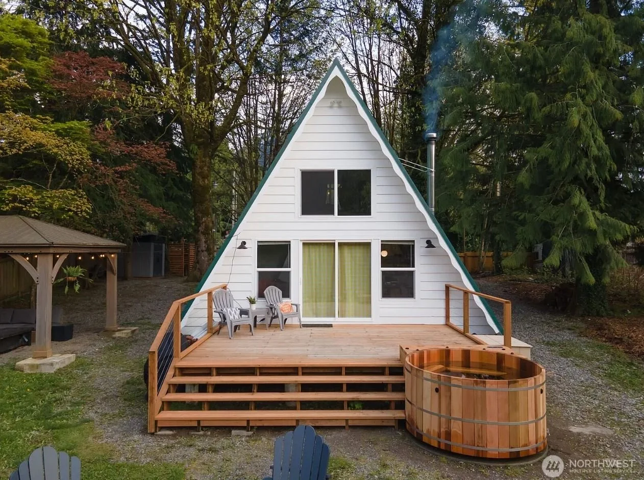 A Riverfront A-Frame in Gold Bar, WA - $755,000