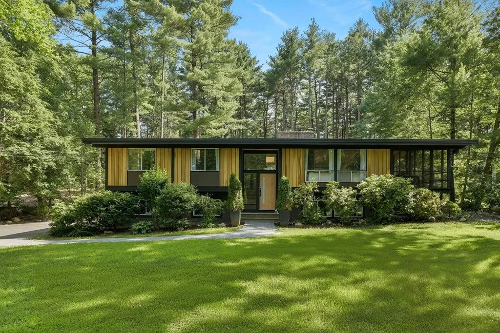 A Reimagined Midcentury Modern in Wayland, MA - $1,199,000