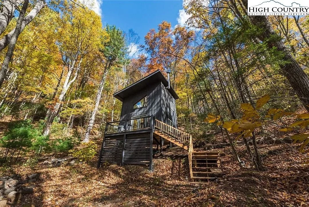 An Off-Grid Cabin in West Jefferson, NC - $135,000