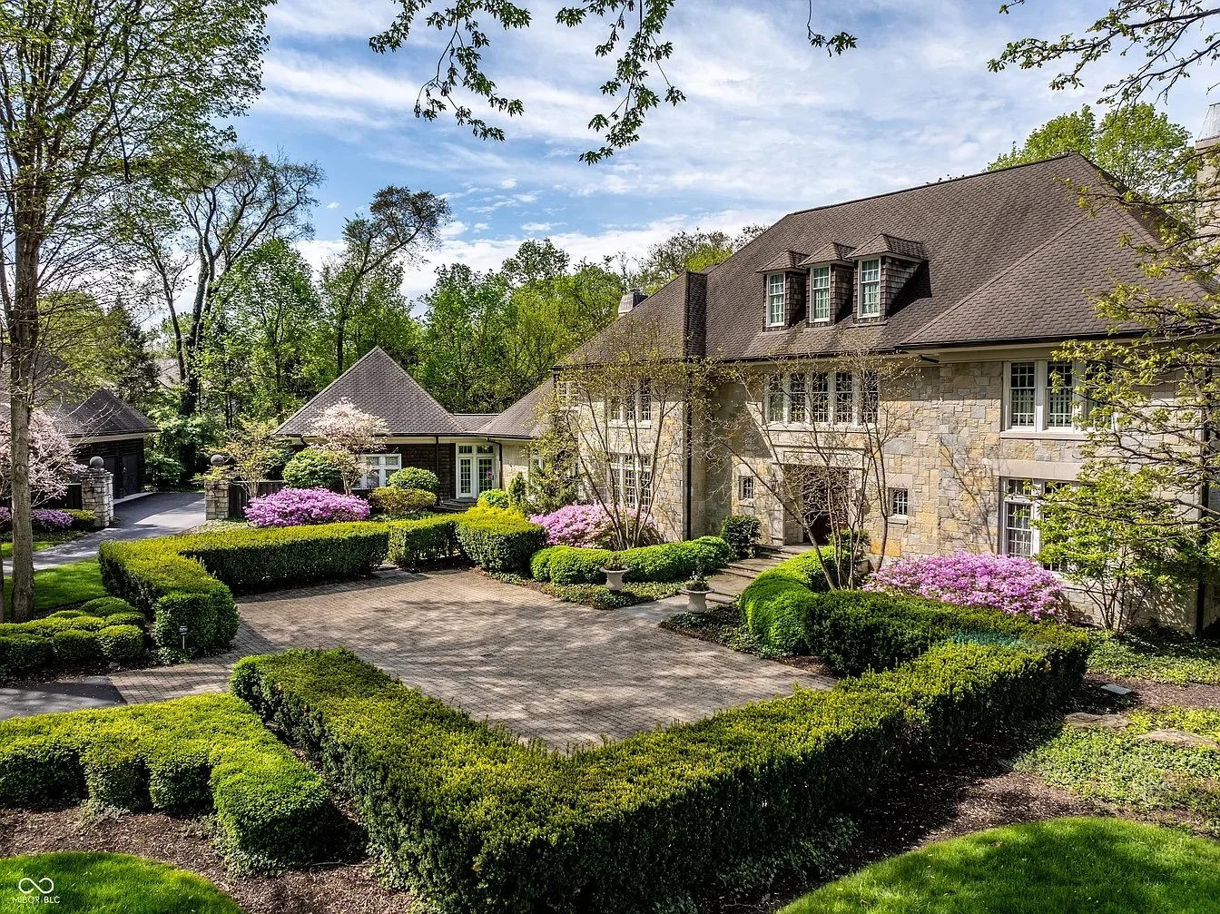  A Park-Like Backyard in Carmel, IN - $3,950,000