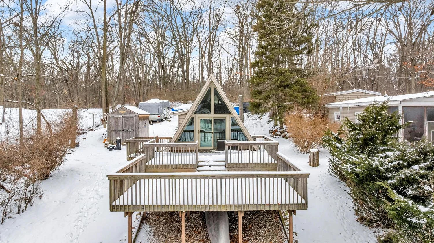 An A-Frame on Killarney Lake - $259,000