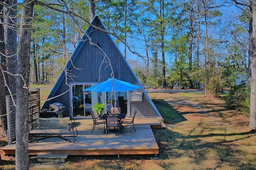 An A-Frame in Burkeville, TX - $259,000