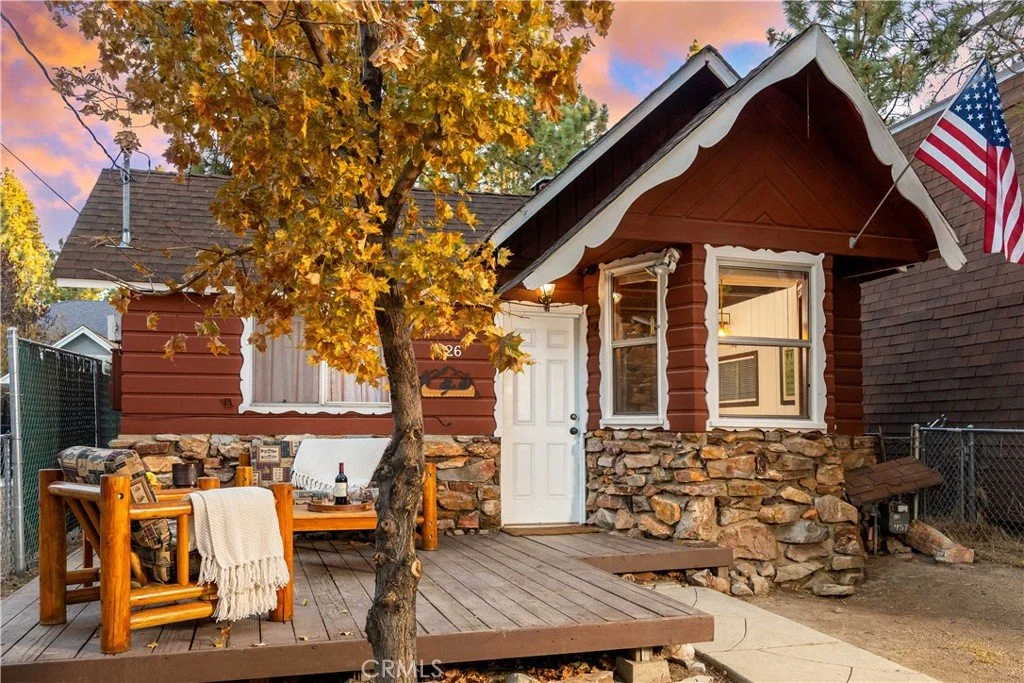 A 1920s Maltby Cabin in Big Bear City, CA - $307,000