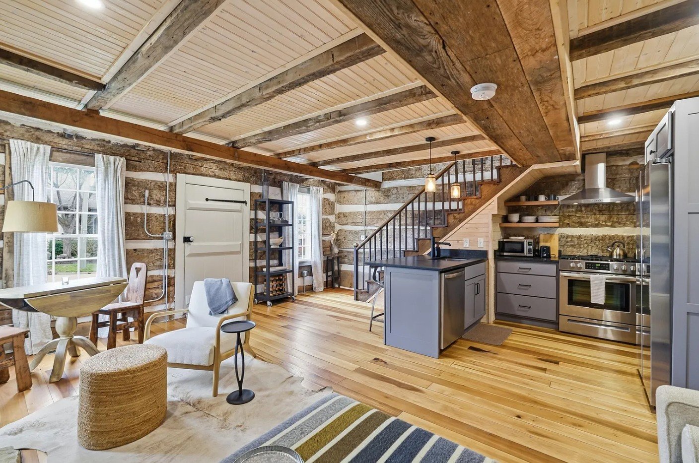 A Historic Log Cabin in Danville, KY - $324,900