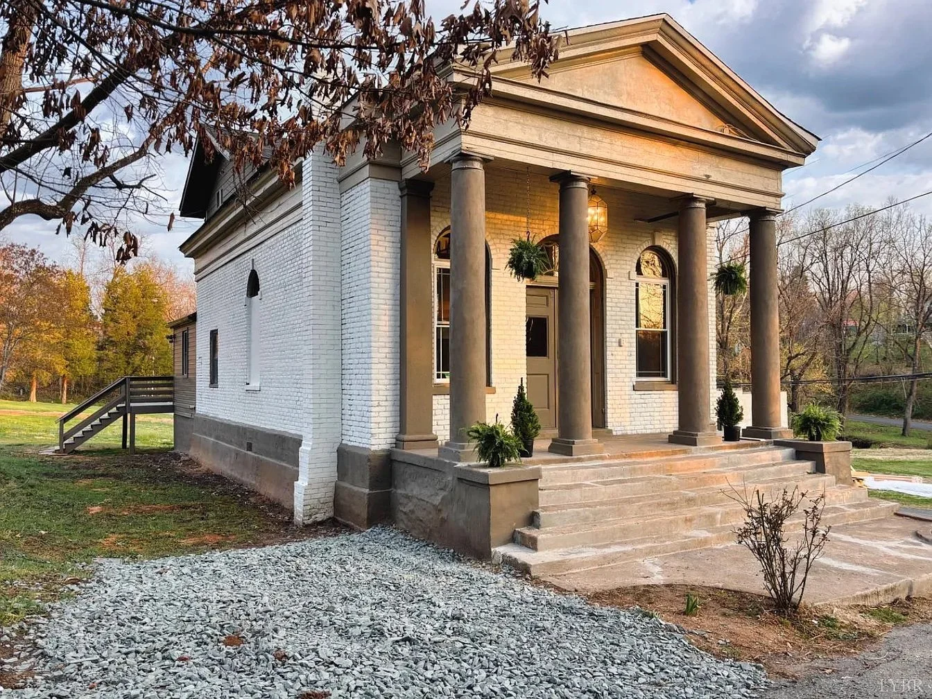 A Converted Bank Built in 1889 in Monroe, VA - $315,000