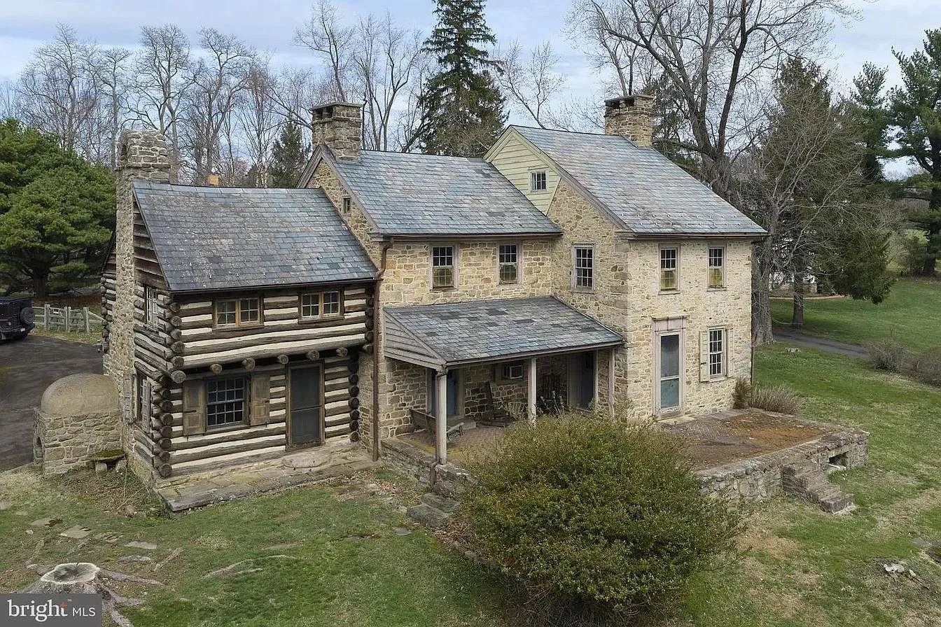 c.1760 Stone Farmhouse in Doylestown, PA - $985,000