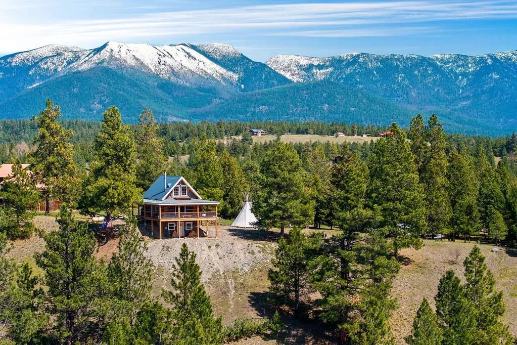 A Log Cabin on 1.87 Acres in Eureka, MT - $575,000