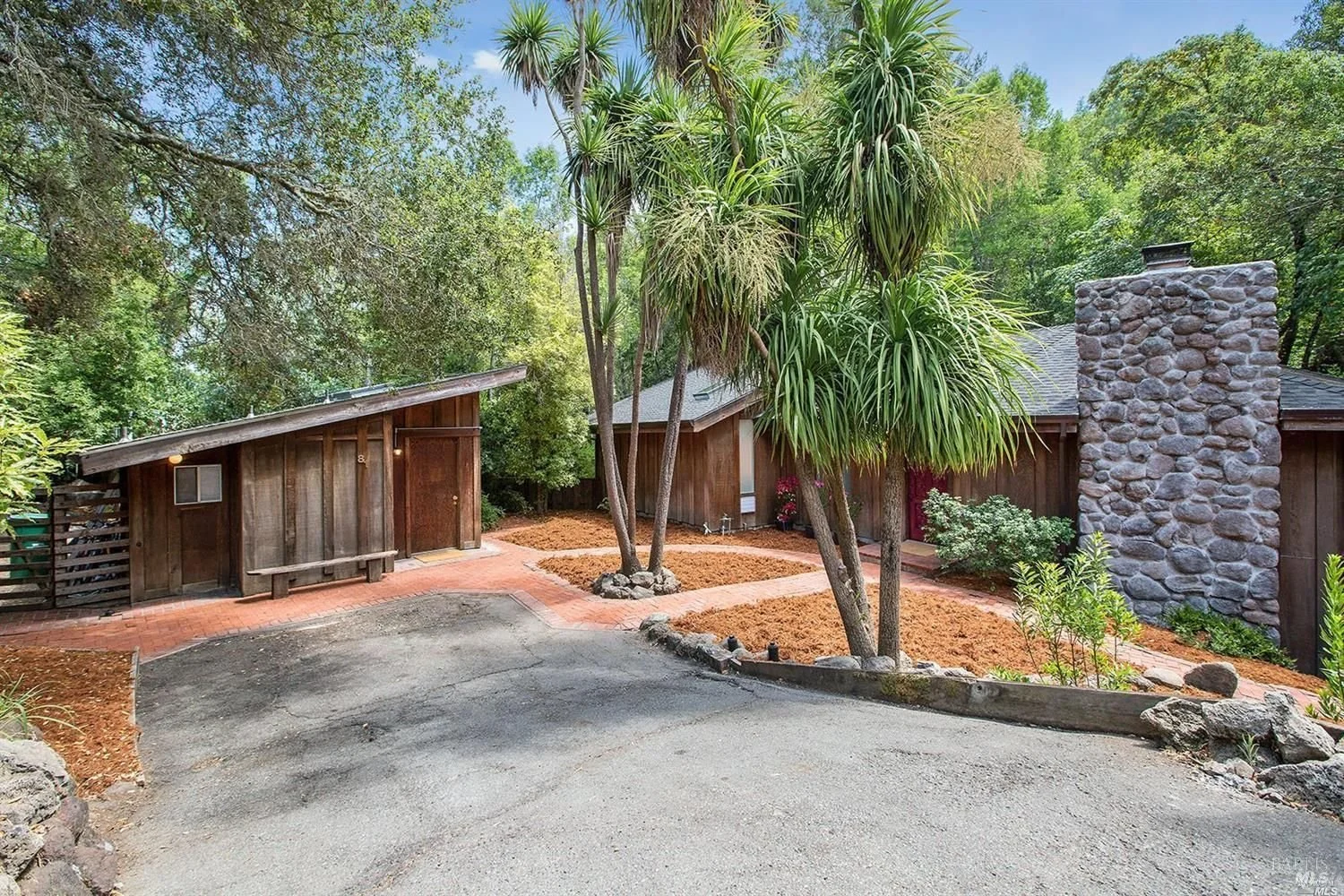 A Creekside Home in Woodacre, CA - $1,195,000