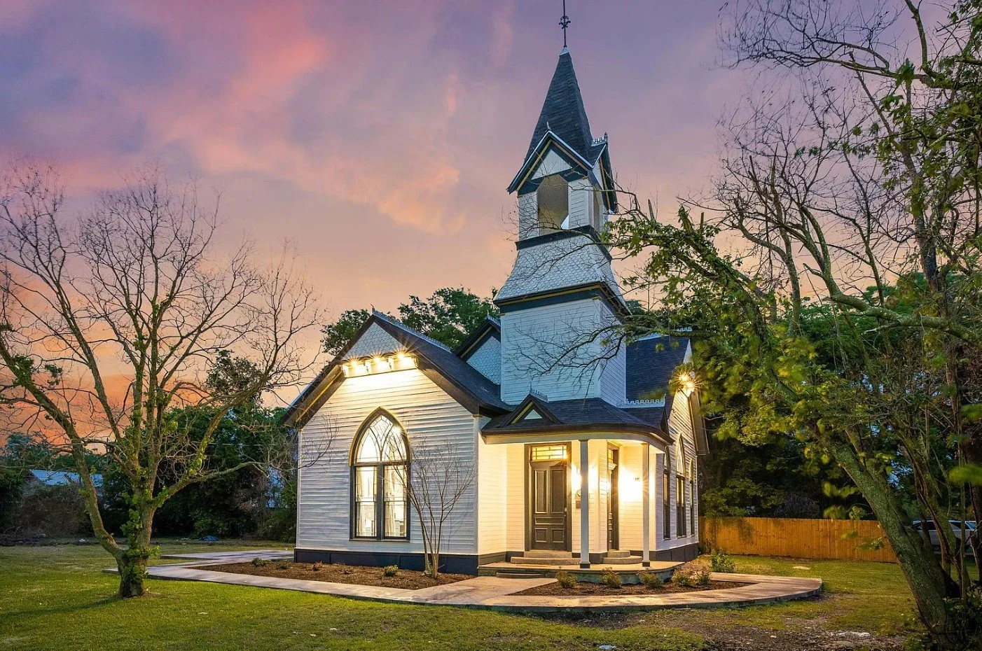 An 1899 Church in Bartlett, TX - $550,000
