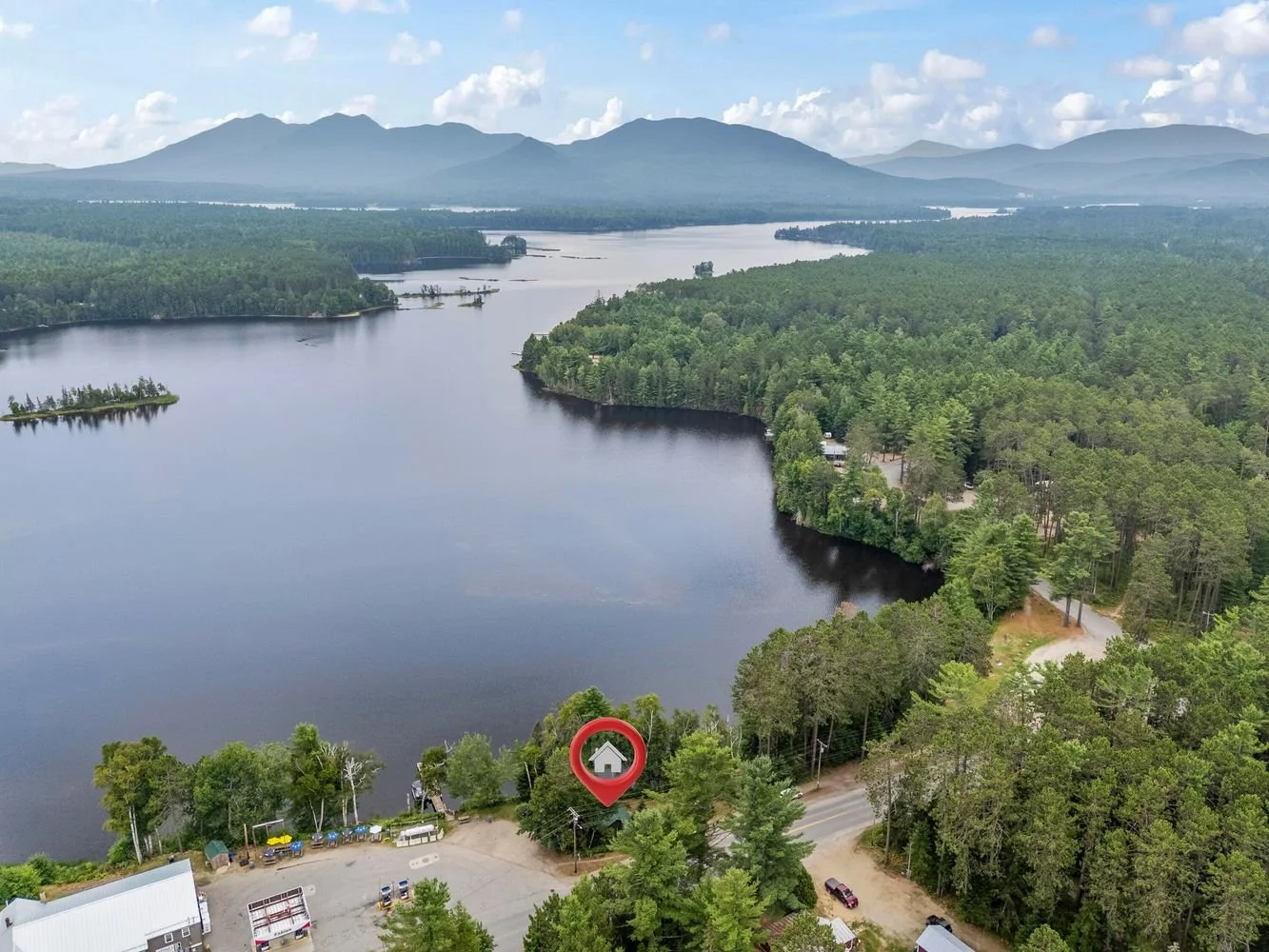 A Lake Cabin in Eustis, ME - $299,000