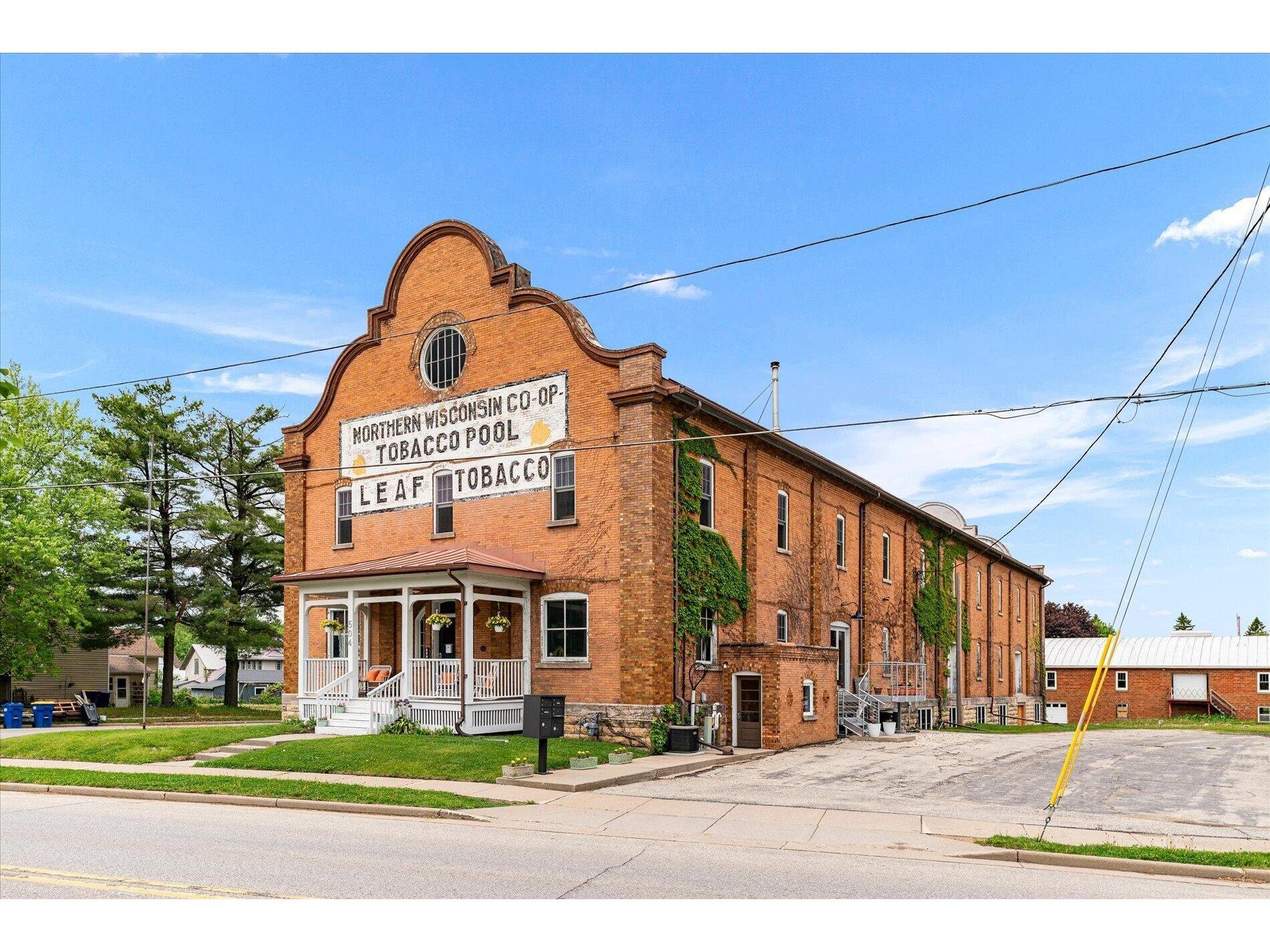 The Northern Wisconsin Co-op Tobacco Pool Warehouse - $995,000