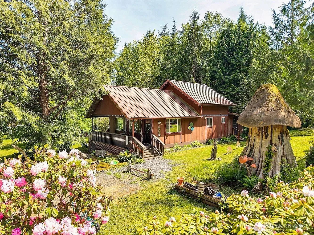 A Fairytale Yard in Port Ludlow, WA - $469,000