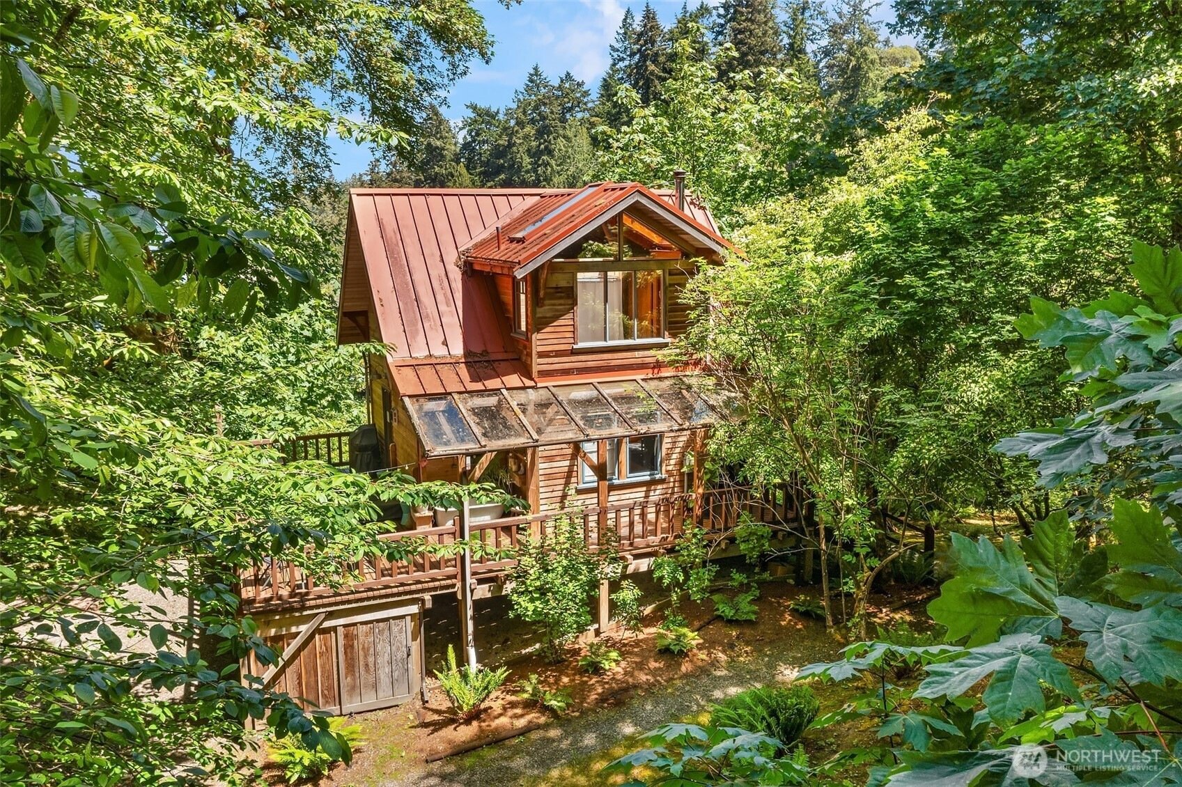 A Timber-Frame Cottage in Vashon, WA - $799,000