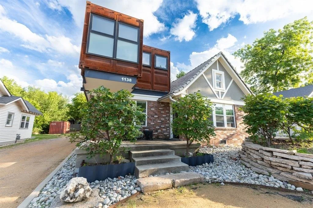 Tudor/Shipping Container Combo in OKC - $375,000