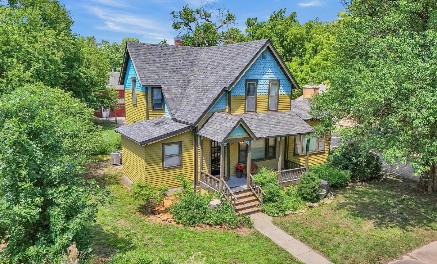 A Scandinavian Inspired Home in Newton, KS - $180,000